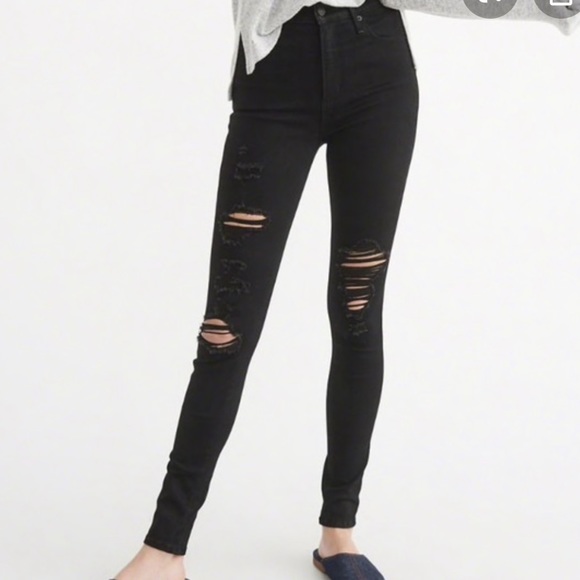 Abercrombie & Fitch Denim - Abercrombie & Fitch super skinny Simon Hi Rise